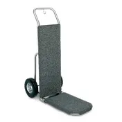 Forbes Industries 1550-CK Standard Bellman's Handtruck w/ 24"L Dropnose, Brushed Stainless Steel 1 image