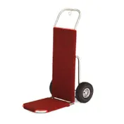 Forbes Industries 1552-CK Standard Bellman's Handtruck w/ 24"L Dropnose, Brushed Stainless Steel 1 image