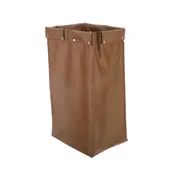 Forbes Industries 18-NL Heavy Duty Nylon Brown Housekeeping Bag - 21"W X 10"D X 34"L 1 image