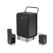 Forbes Industries 2044 Alumunique InRoom Attendant / Housekeeping Cart w/ (2) Shelves 1 image
