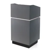 Forbes Industries 4898 Laminate Podium w/ (2) Shelves, (2) Wheels 1 image