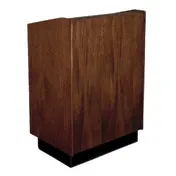Forbes Industries 5916 Floor Podium w/ (2) Shelves, Wood Veneer  1 image