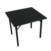 Forbes Industries 600-3636 600 Series Square Folding Table, 36"W x 36"L x 30"H, Laminate Surface, Plywood Core, Black Vinyl Edge 1 image