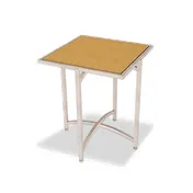 Forbes Industries 7027L-30 EcoFlex Elite Lam Series Square Folding Table, 30"W x 30"D x 30"H, Two-Sided Laminate Top 1 image