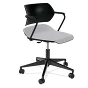 Forbes Industries ABP15A14H## Acton Upholstered Caster Base Task Chair w/ Arms with Arm Caps 1 image