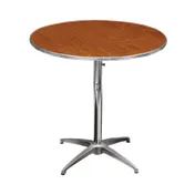 Forbes Industries HO24DI-SKADJ 200 Series Pedestal Round Table 1 image
