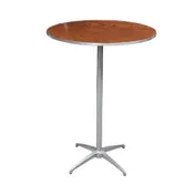 Forbes Industries HO36DI-SKADJ 200 Series 36" Round Pedestal Table 1 image
