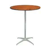 Forbes Industries LSADJ24RD-### Classic Laminate Series Round Pedestal Table 1 image