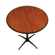 Forbes Industries LSADJ36RD-MX#-### Maxx Edge Round Pedestal Cocktail Table, 1 image