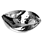 Steelite 5360S307 - Square 16 oz (-1/2 Qt) Bowl, 7.25" x 7.25" x 2.75", 18/10 Stainless Steel Accessory 1 image
