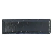 Steelite 68A415EL597 - 21" Rectangular Melamine Platter, Black Slate Finish, Dinnerware - 1 Dozen 1 image