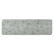 Steelite 68A601EL596 Plastic Serving Platter, 21" Rectangular Melamine, Grays Finish - 1 Dozen 1 image