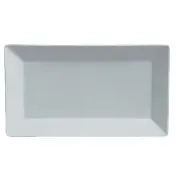 Steelite 6900E553 Rectangular Porcelain Tray, 14" X 7", Rimmed - 1 Dozen 1 image