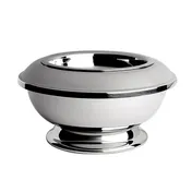 Steelite DW1001B3 3-Piece Beverage Tub, 5.5" W x 5.5" D x 3.5" H, 18/10 Steel, Chiller - 3/Set 1 image
