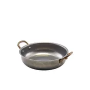 Steelite GWSRD16V - Round Bowl, 23.2 oz (3/4 Qt), 7.75" x 6.25" x 2.25", Stainless Steel, 6/Case 1 image