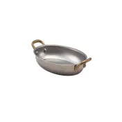 Steelite GWSSD18V - Stainless Steel Bowl 9.5" x 5.4" x 1.9", 17 oz (0.5 qt) Dishwasher Safe - 6/Case 1 image