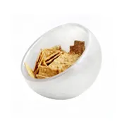Steelite KMK1024SH White Resin Bowl 6-1/2" x 4" Dishwasher Safe, Break-Resistant - 2/Case 1 image