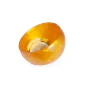Steelite KMK1024TGP - 6.5" Dia x 4" H Resin Bowl, Tangerine Orange, Dishwasher Safe - 2/Case 1 image
