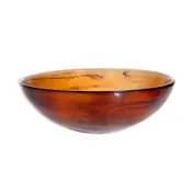 Steelite KMK1037TOR - 13" Dia x 4" H Round Brown Resin Bowl, Dishwasher Safe, Break-Resistant 1 image