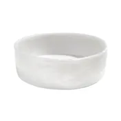 Steelite KMK2000SH - 16" Diameter x 5" Height Round White Resin Bowl, Dishwasher Safe 1 image