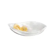 Steelite KMK2022SH - Oval Resin Bowl, 9-1/2" L x 4-1/2" W x 2" H, White, Dishwasher Safe - 2/Case 1 image