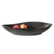Steelite KMK2025ES Point Bowl Oval Black, 21-1/2" L x 8" W x 4" H, Dishwasher Safe, Espresso Finish 1 image