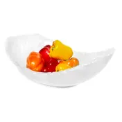 Steelite KMK2059SH - White Oval Bowl, 18" L x 14" W x 6-1/2" H, Dishwasher-Safe, Break-Resistant 1 image