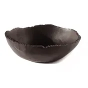 Steelite KMK2081ES Plastic Bowl Oval Black Resin 10" x 8" x 3-1/4" Espresso Finish Dishwasher Safe 1 image