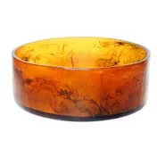 Steelite KMK2086TOR 20" Dia x 6" H Round Plastic Bowl, Brown Tortoise Resin, Dishwasher-Safe Durable 1 image