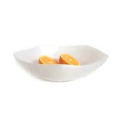 Steelite KMK2718SH - 13" Dia x 4" H Round White Resin Bowl, Dishwasher Safe, Break-Resistant Plastic 1 image