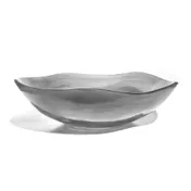 Steelite KMK2720GICE - 18" Diameter x 5" Height Resin Bowl, Grey Ice, Dishwasher Safe, Durable 1 image