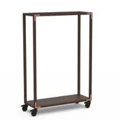 Steelite MGCCAN13DCXW Canvas Empty Unit - Mogogo Base with Brushed Copper Casters, Canvas 1 image