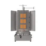 Inoksan PDG113MN 36" Gas Doner Kebab/Gyro Machine, 132 Lbs, (3) Double Burners, 30.700 BTU 2 image