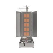 Inoksan PDG115MN 53" Gas Doner Kebab/Gyro Machine, 212 Lbs, (5) Double Burners, 51.180 BTU 2 image