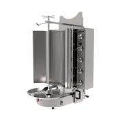 Inoksan PDG500NR 25" Gas Doner Kebab Machine / Vertical Broiler w/ Robax Glass, 198 Lbs 3 image