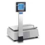 Penn Scale CL3000-P15W Label Printing Scale, 15 lb, 15" x 9" Pole, 4,000 PLU, 45 Labels NTEP Certified 100-240V 2 image