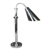 Steelite DW0499MFTSS - 18"W x 7.5"D x 23"H Heat Lamp, Silver Stainless Steel, Mount, 250W Bulb 1 image