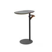 Steelite MGCGRB01WPXX Mogogo Grabit Table Top, 17-3/4"L x 13'W x 25-1/2"H, Unique Shape, Wood, Gray 1 image