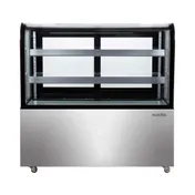 Marchia MB48 48" Curved Glass Refrigerated Bakery Display Case 4 image