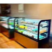 Marchia MB48 48" Curved Glass Refrigerated Bakery Display Case 8 image
