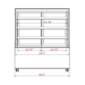 Marchia MBT48-ST 48" Refrigerated Bakery Display Case 5 image