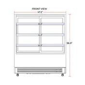 Marchia TMB48 47" Refrigerated Bakery Display Case 5 image