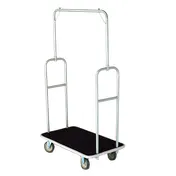 Forbes Industries 2431 Economy Luggage Cart w/ Carpeted Steel Deck 1 image