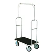 Forbes Industries 2434 Standard Economy Luggage Cart w/ Carpeted Steel Deck 1 image