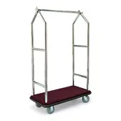 Forbes Industries 2543 Specialty Luggage Cart w/ Carpeted Deck 1 image