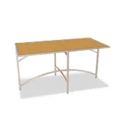 Forbes Industries 7043L-48 EcoFlex Elite Lam Series Rectangular Collapsible Table, 72"L x 36"W x 48"H, Reversible Laminate Top 1 image