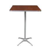 Forbes Industries HO3636-SK42 Bar Height Indoor 200 Series Square Pedestal Table 1 image