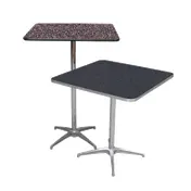 Forbes Industries LS422424-### Bar Height Indoor Classic Laminate Series Square Pedestal Table 1 image