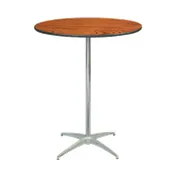 Forbes Industries LS4236RD-### Bar Height Indoor Classic Laminate Series Pedestal Table 1 image