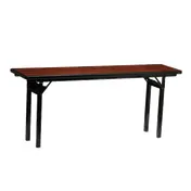 Forbes Industries REV3072MXE####-SQ## Revolution Banquet Folding Table, 30" x 72" x 30"H, High-Pressure Laminate Surface, Square Leg 1 image